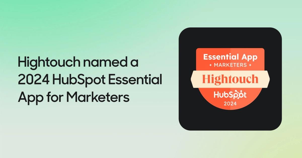 No More Silos: Act on All Your Data with Hightouch and HubSpot.